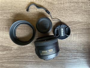Nikon 35mm f/1.8G lens for sale