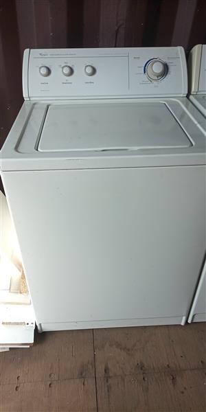 Whirlpool Commercial Top Loader Washing Machine and Tumble Dry. 