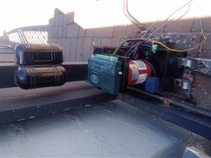 Gate motor, Electric Fence, CCTV, Clear View Fence, Carpots