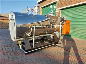 CE 1400 LIGHT OIL FIRED STEAM BOILER IN VERY GOOD CONDITION