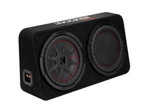 Kicker 48TCWRT102 10″ 300rms Subwoofer & Enclosure Combo