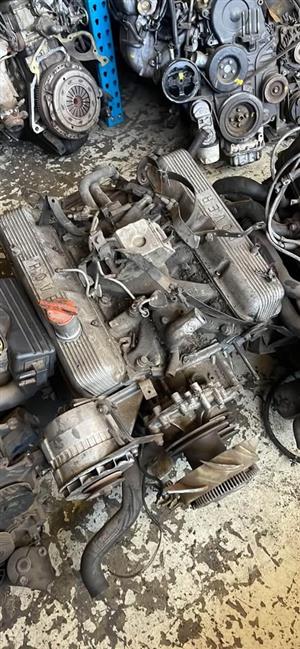 Land Rover v8 carb engine.