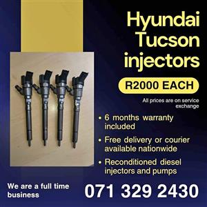 HYUNDAI TUCSON INJECTORS FOR SALE WITH WARRANTY