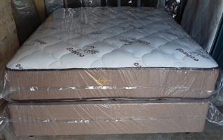 Posture Perfect Bamboo Queen Mattress and Base Set