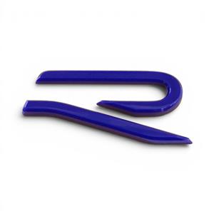 Mk8 R Design Rear Badge - Blue & Black (65x35mm)