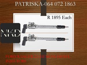 FORD RANGER 2,2 DIESEL INJECTORS FOR SALE OR TO RECON