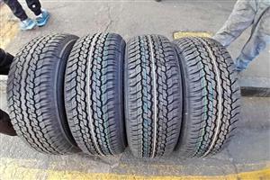 265/60/18 Dunlop Grandtrek A/T brand new set 
