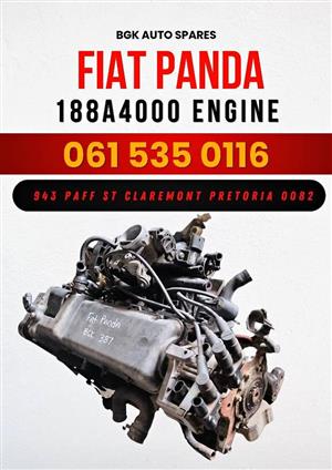 Fiat panda 188A4000 engine 