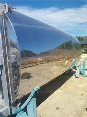 25 000ltr Stainless Steel Tank, Vertical 