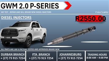 GWM 2.0L P-Series Diesel Injectors 