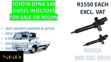 DIESEL INJECTORS FOR SALE FOR TOYOTA DYNA 14B - NATIONWIDE