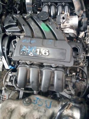 98-03 GOLF/POLO 1.6L 4CYL AKL ENGINE