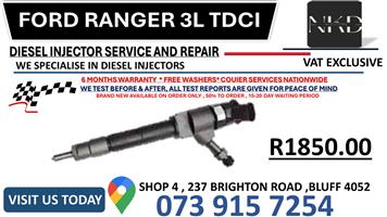 Ford Ranger 3.0L Diesel Injectors 