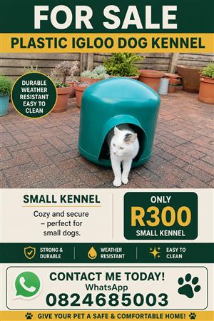 Small Igloo Dog Kennel