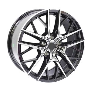 18″ GR8392 5/120 Black Machine Face Alloy Wheels