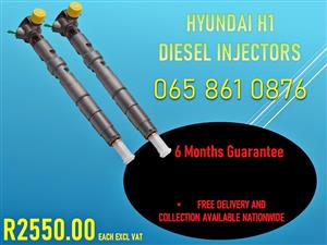 HYUNDAI H1 DIESEL INJECTORS FOR SALE OR RECON ORIGINALS