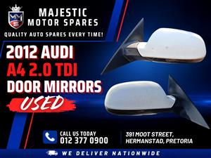2012 Audi A4 2.0 TDI Door Mirrors for Sale – Used