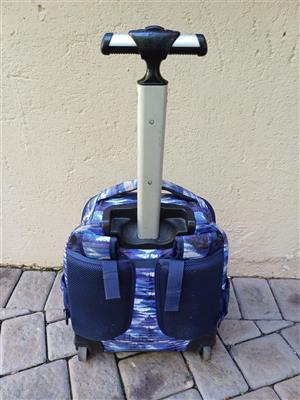 Savvy Trolley School Bag Blue.