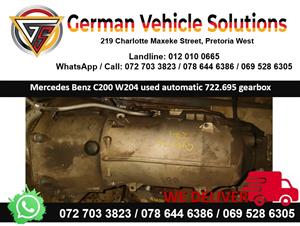 Mercedes Benz C200 W204 used automatic 722.695 gearbox for sale