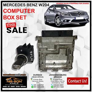 MERCEDES BENZ W204 COMPUTER BOX SET