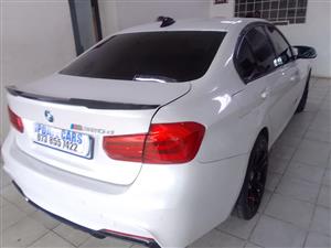 2016 BMW 320D AUTOMATIC DIESEL WHITE SUNROOF REVERSE SENSORS  93,000KM LEATHER INTERI