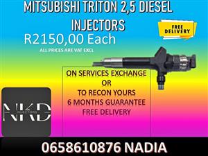 MITSUBISHI TRITON 2.4 COMMON RAIL DIESEL INJECTORS FOR SALE