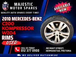 2010 Mercedes-Benz C200 Kompressor W204 Rims for Sale - Used 