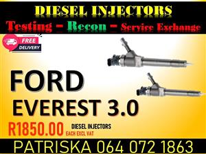 GET YOUR DIESEL INJECTORS FOR FORD EVEREST 3.0 FOR SALE
