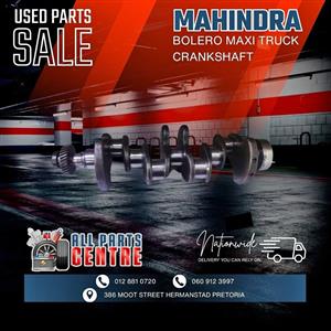 Mahindra Bolero Maxi Truck Crankshaft