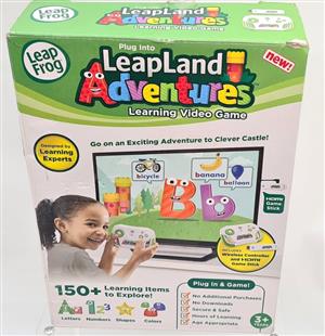 The LeapLand Adventures Learning Video Game  Self Collection ONLY Montana Park