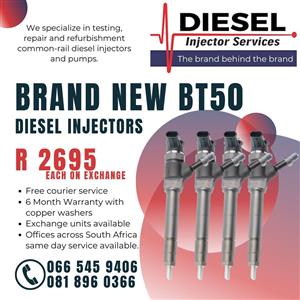BRAND NEW BT50 3.0 DIESEL INJECTORS FOR SALE