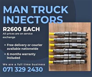 MAN TRUCK DIESEL INJECTORS FOR SALE WITH WARRANTY