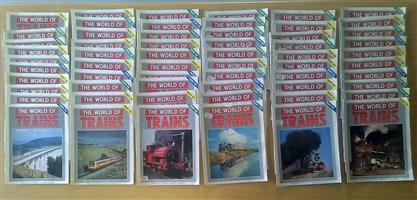 115 The world of trains booklets.