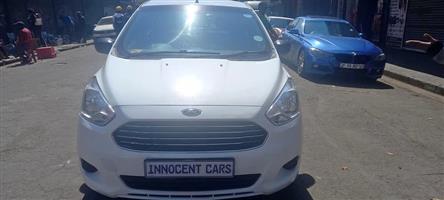 USED 2018 FORD FIGO 1.5 MANUAL TRANSMISSION, WHITE COLOUR,  66000KM, ACCIDENT FREE