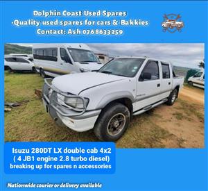 Isuzu 280DT LX double cab 4x2 stripping