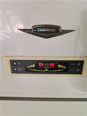  Daewoo fridge and freezer 