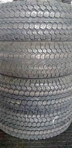 Brand new 245/70/16 Goodyear wrangler A/T tyres for sell