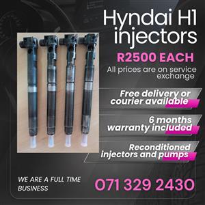 HYUNDAI H1 INJECTORS FOR SALE WITH WARRANTY 