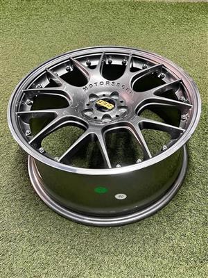 18 INCH BBS CH MOTORSPORT DESIGN RIM SET
