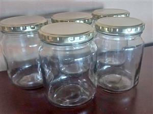 370ml glass jars