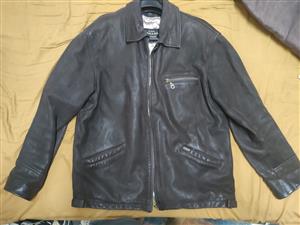 Bogaurd Leather jacket, quality leather and heavy very strong and no damage to .