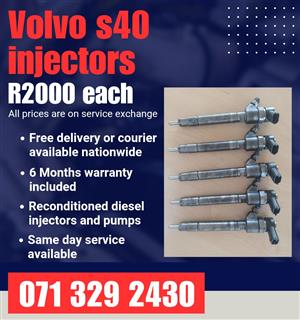 VOLVO S40 INJECTORS FOR SALE WITH WARRANTY INCLUDED 