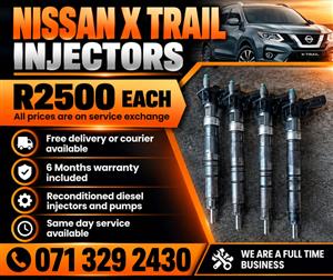 NISSAN XTRAIL 2.0 INJECTORS FOR SALE WITH WARRANTY 