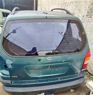Opel Zafira  Tailgate with glass