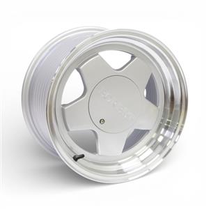 15″ M8743 4/100 & 4/114.3 Silver Alloy Wheels