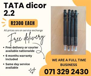TATA DICOR 2.2 INJECTORS FOR SALE WITH WARRANTY INCLUDED 