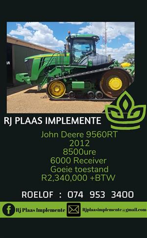 John deere 9560RT