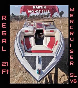 BARGAIN - Regal 21Ft Family Bow Rider with 5L V8 MerCruiser