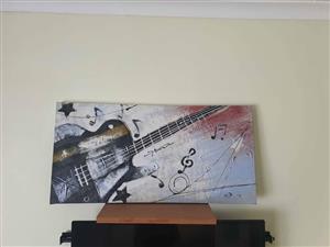 Acrylic painting on canvas