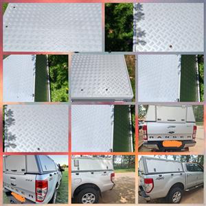Alu Cab Stainless Steel and Aluminium Canopy Ford Ranger Double Cab Canopy